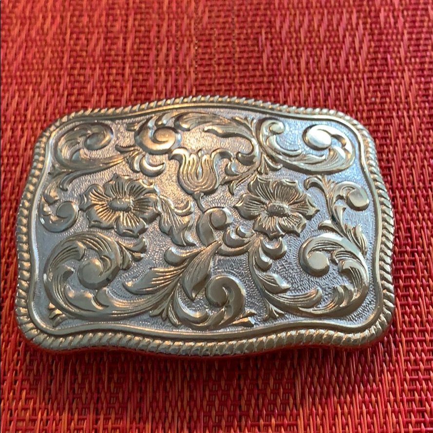 Gold Plated Belt Buckle